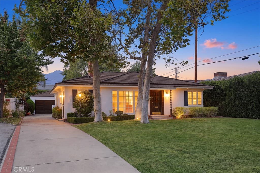 Home at 1011 Portola Drive, Arcadia — photo 1 of 12
