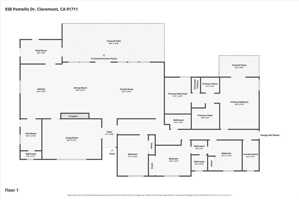 Home at 938 E Pomello Drive, Claremont — photo 4 of 12