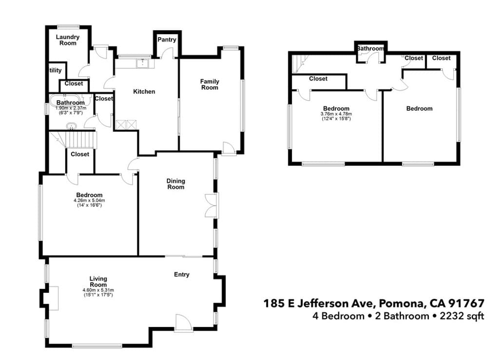 Home at 185 E Jefferson, Pomona — photo 2 of 12